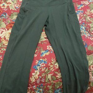 Like New Amazon Leggings Army Green Size M